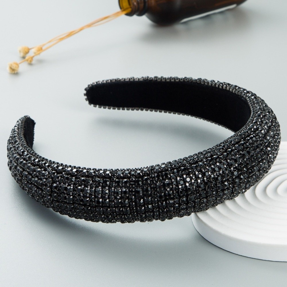 Ring Toss Outdoor - Sparkly Hairband Padded Rhinestone Headband Baroque
