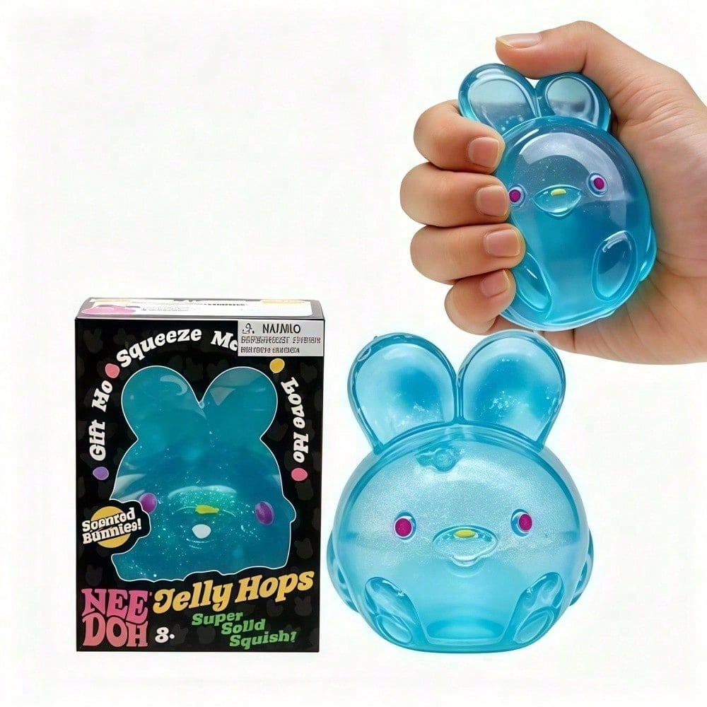 Party Games Graduation - 1pc Jelly Jumping Rabbit Stress Relief