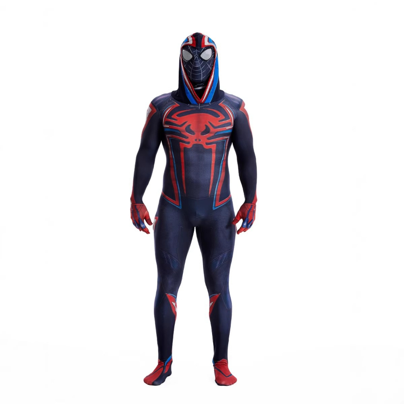 Party Games Ps5 - SpiderMan 2099 Cosplay Costume MilesMorales PS5