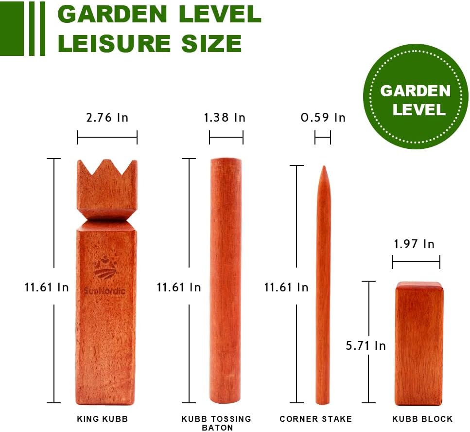 Kubb Yard Game Set - Garden Ru - Kubb Game Yard recensione e prezzo