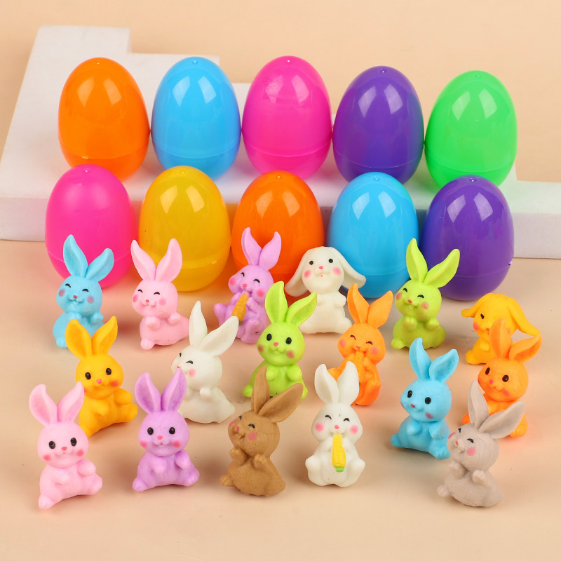24Pcs Easter Egg With Rabbit F - Party Games Egg recensione e prezzo