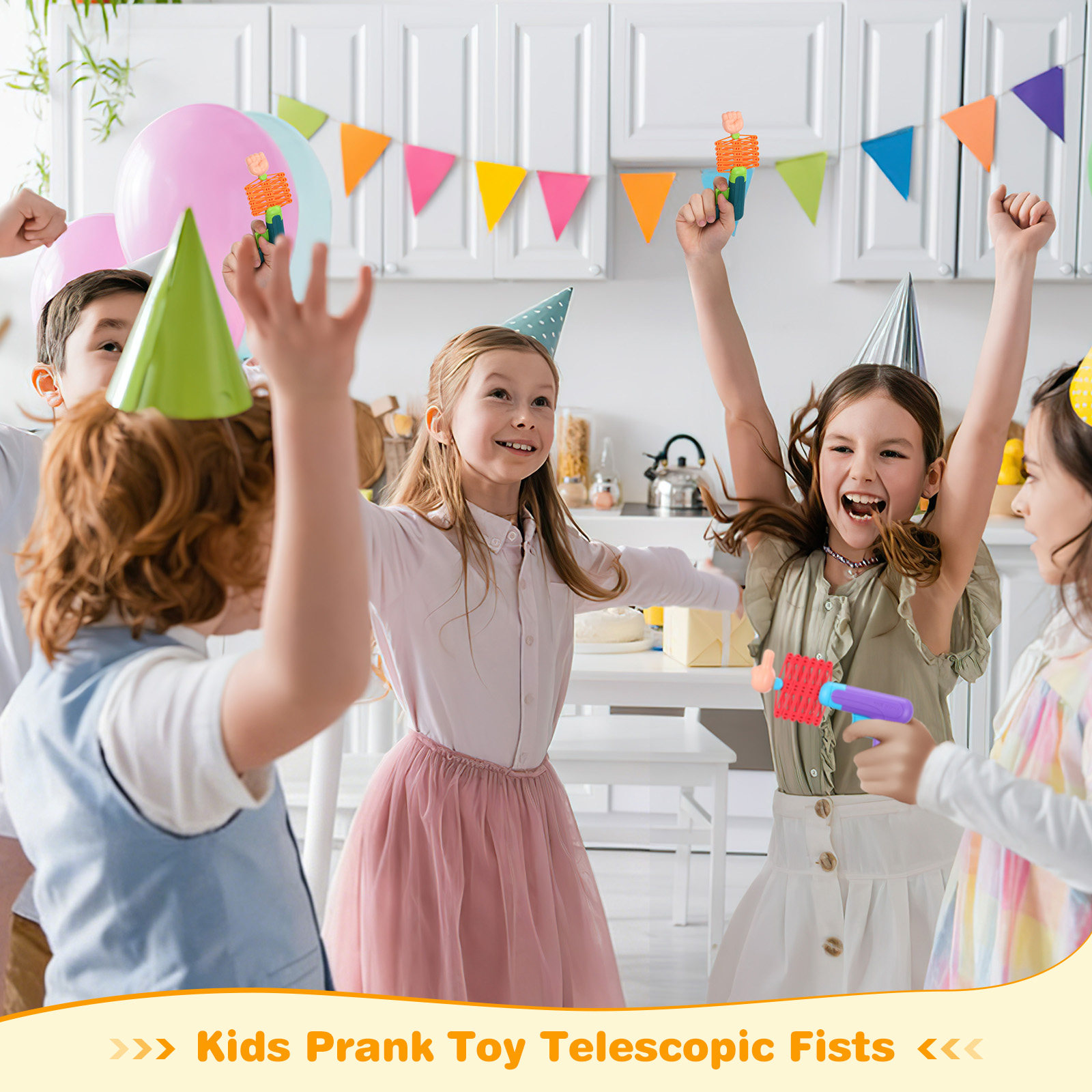 2Pcs Telescopic Spring Fists C - Party Games Kids Indoor recensione e prezzo