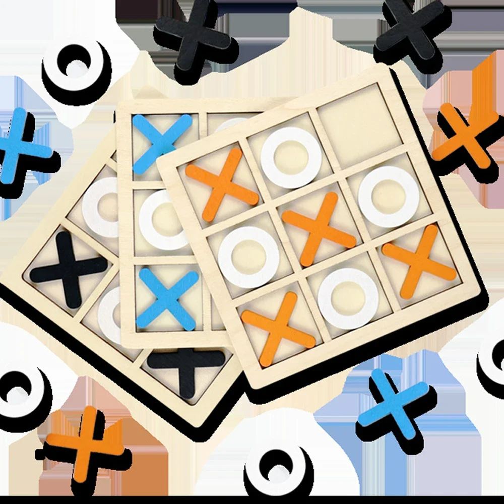 Wooden XO Tic Tac Toe Game Min - Party Games Kids Indoor recensione e prezzo