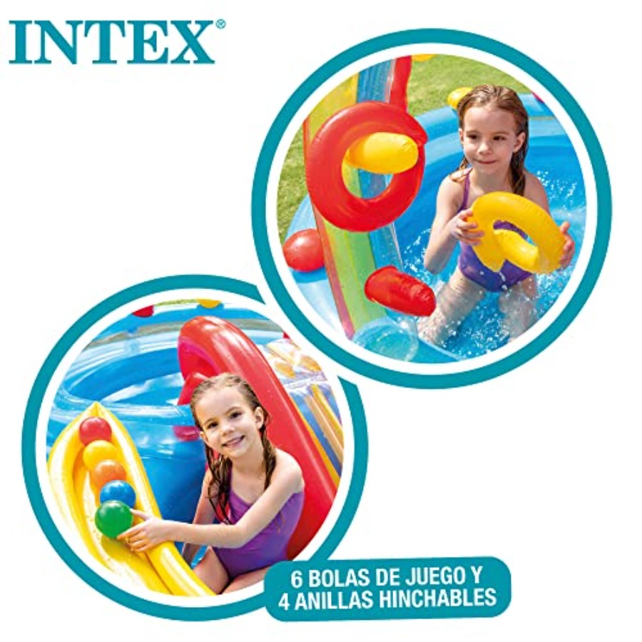 inflatable pool with water sli - Ring Toss Outdoor recensione e prezzo