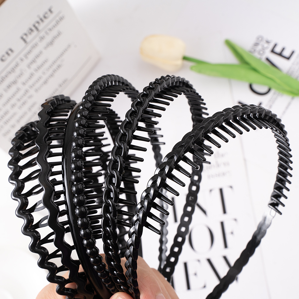Matte Black Hair Hoop Non-Slip - Ring Toss Outdoor recensione e prezzo
