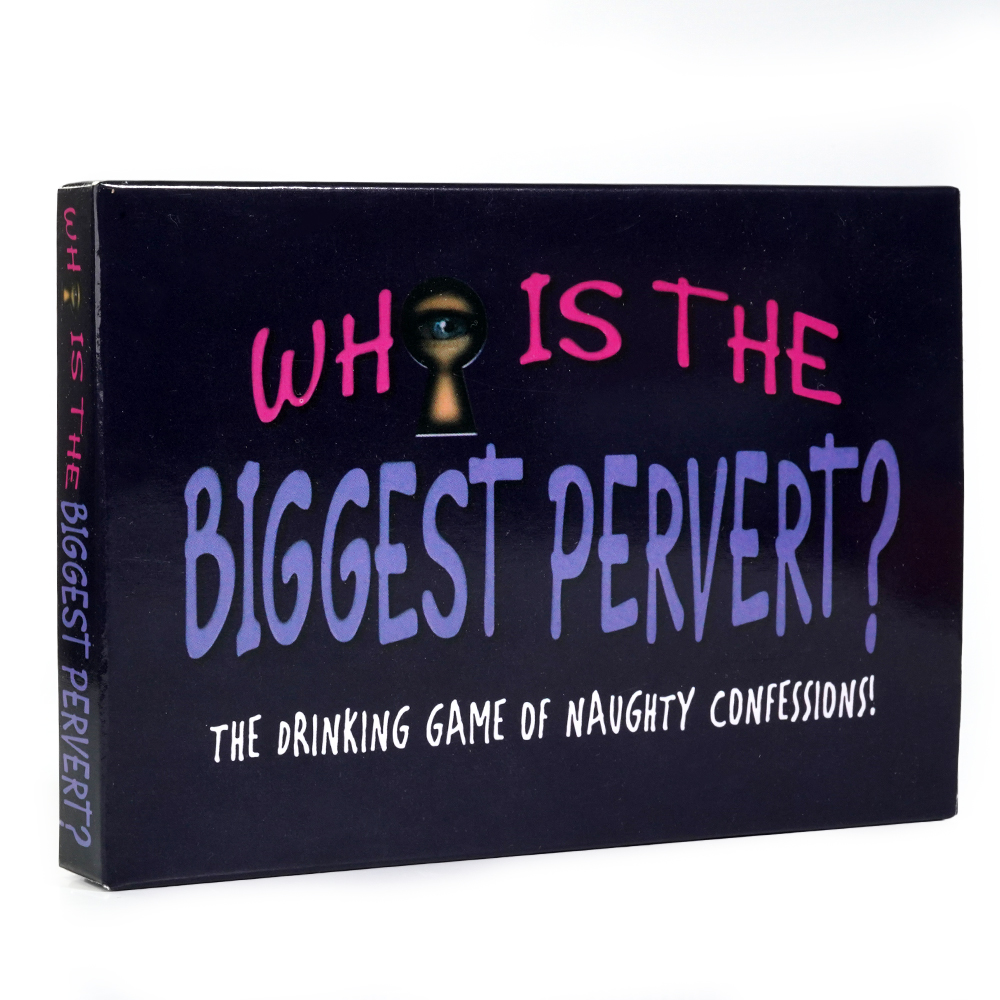Newest Who Is The Biggest Perv - Party Games Popular recensione e prezzo