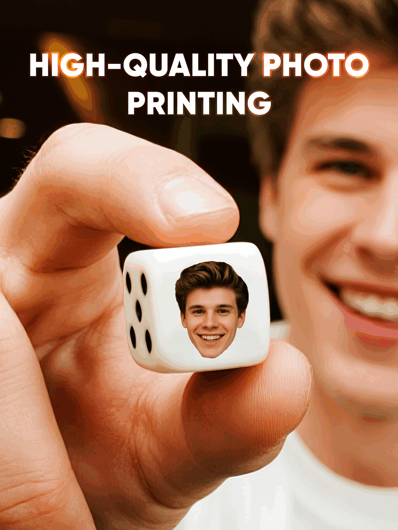 Custom Face Dice Personalized  - Party Games Graduation recensione e prezzo