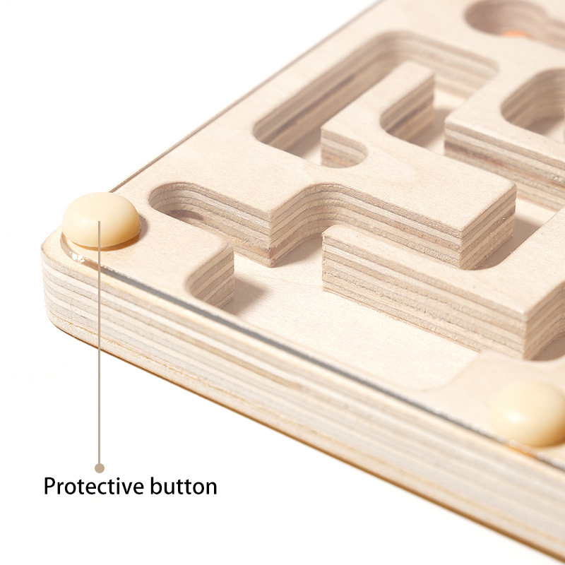 Small Wooden Balance Bead Maze - Party Games Kids Indoor recensione e prezzo