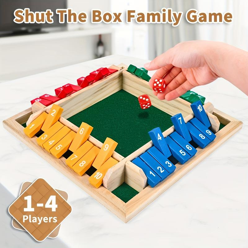 Box Game Wooden Dice Four-Side - Party Games For 7 People recensione e prezzo