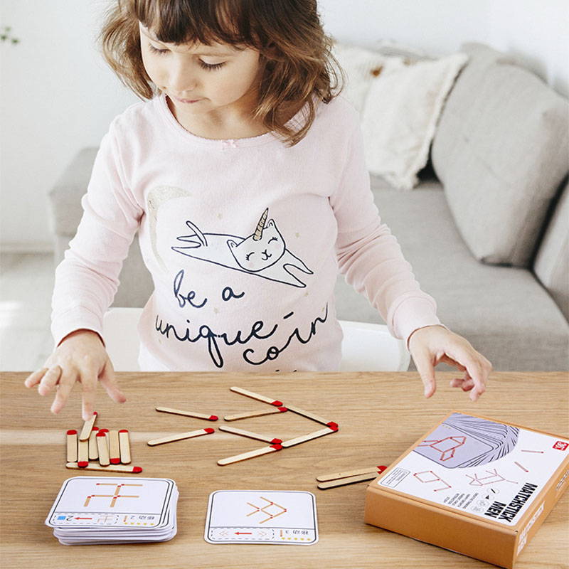 Montessori Matches Puzzles Gam - Party Games Kids Indoor recensione e prezzo