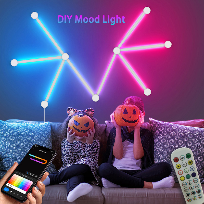Smart RGB Wall Lamp, Bluetooth - Party Games App recensione e prezzo