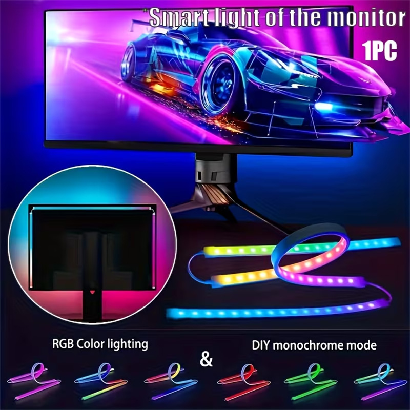 RGB Gaming Lights Strip Monito - Party Games App recensione e prezzo