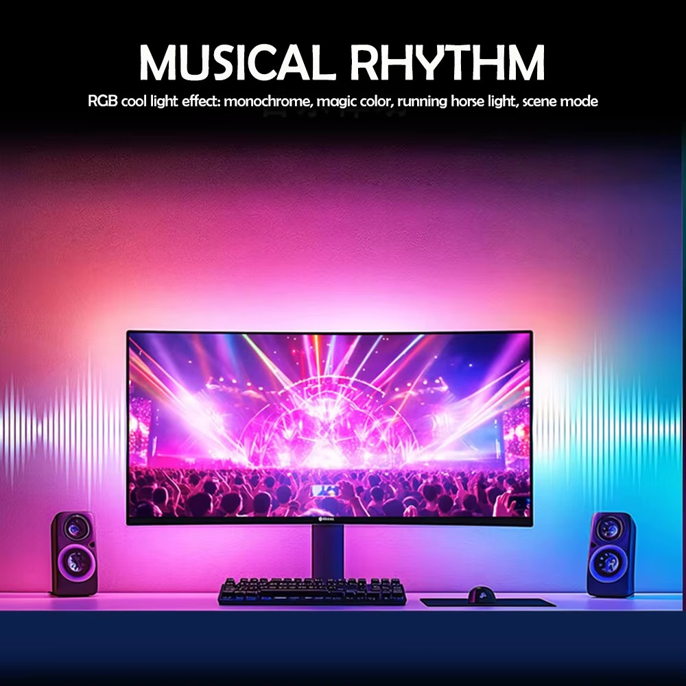 RGB Gaming Lights Strip Monito - Party Games App recensione e prezzo