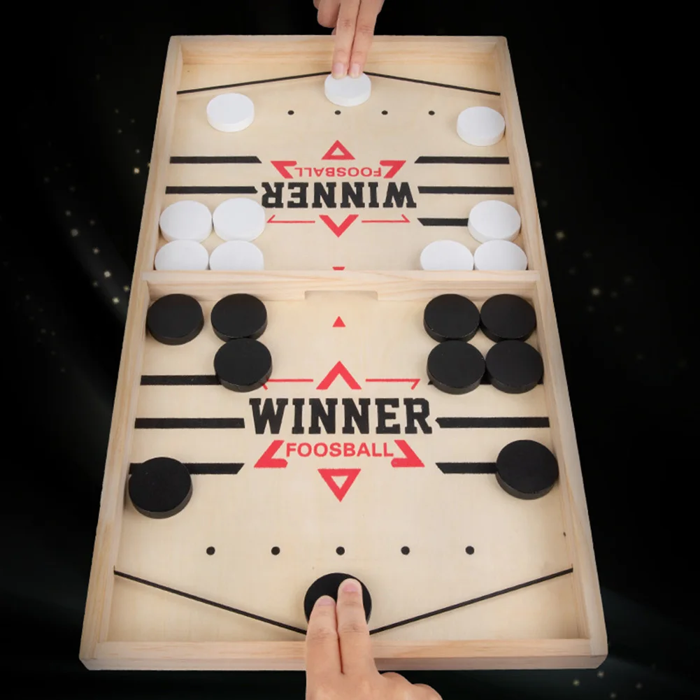 Sling Puck Board Games Wooden  - Party Games For 7 People recensione e prezzo