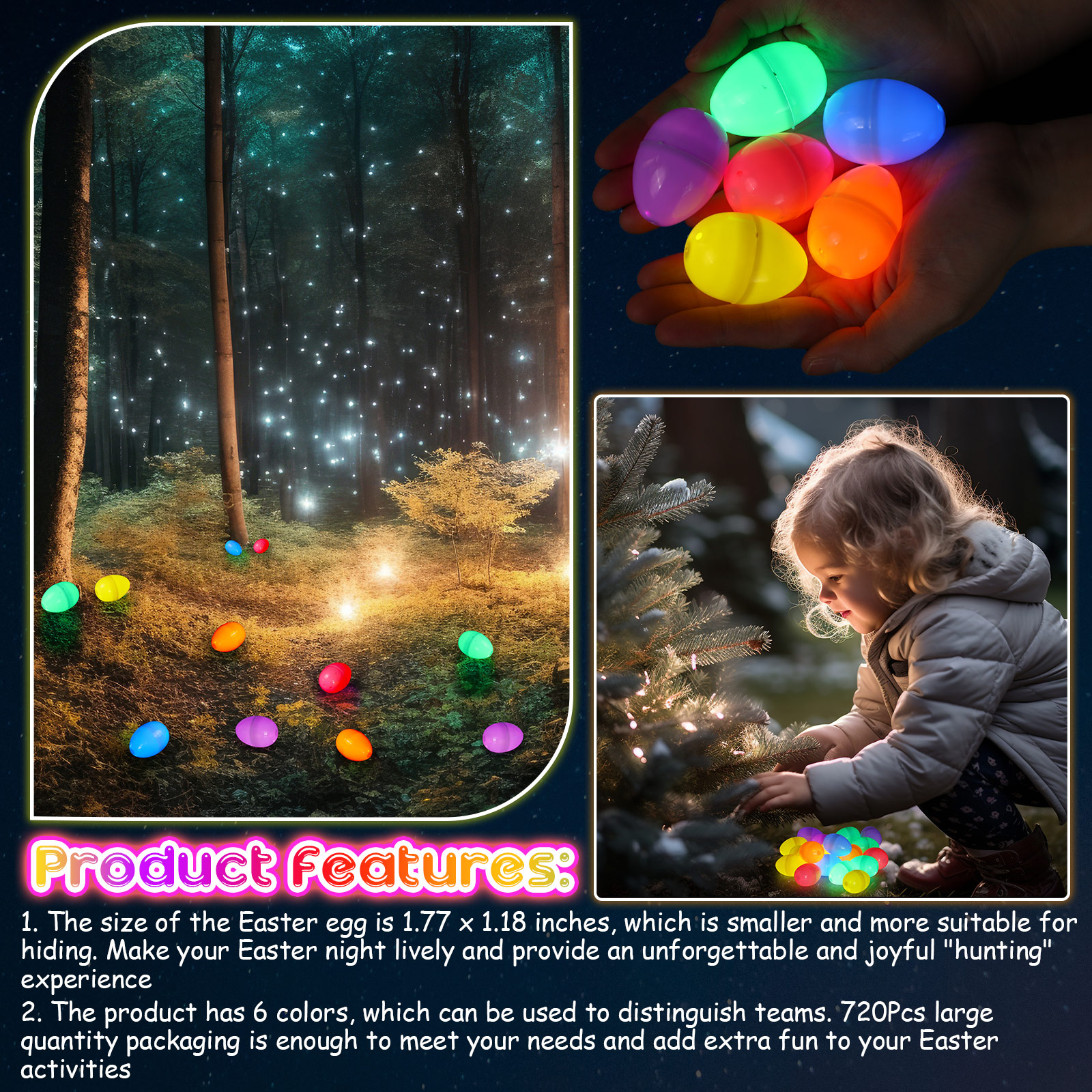 100-300Set Easter Eggs with Mi - Party Games Egg recensione e prezzo