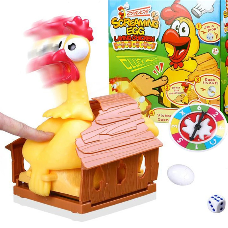 Funny Lucky Chicken Laying Egg - Party Games Egg recensione e prezzo