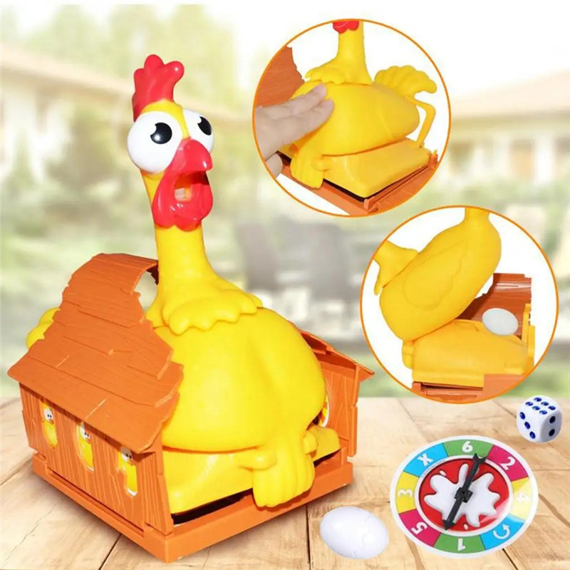 Funny Lucky Chicken Laying Egg - Party Games Egg recensione e prezzo