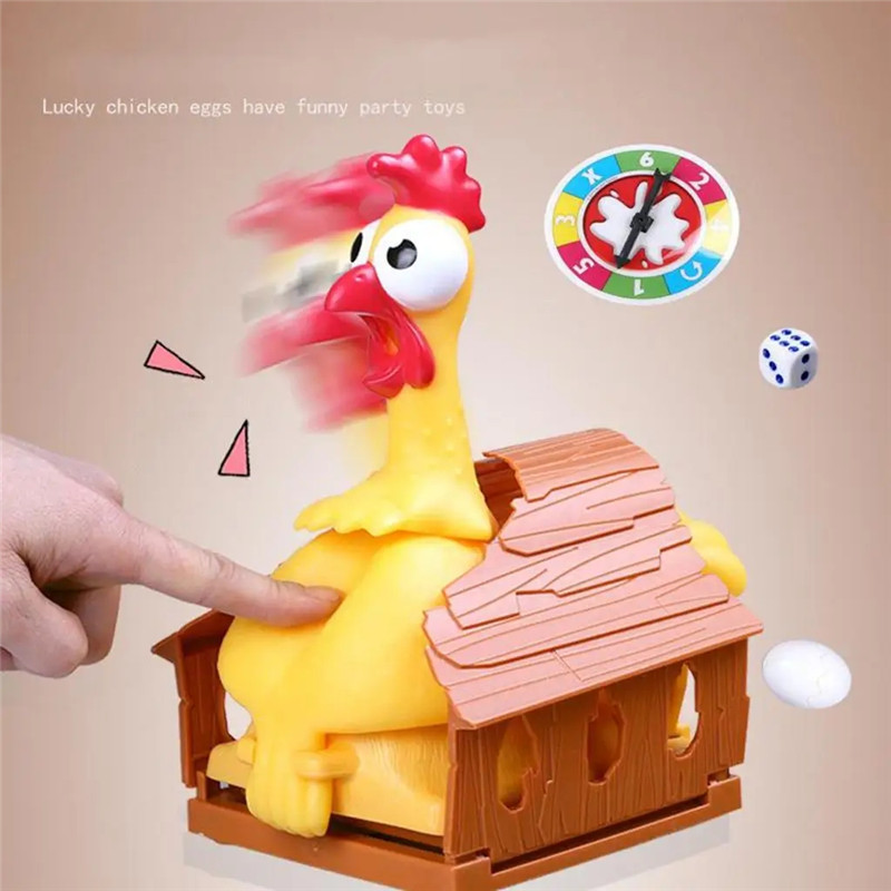 Funny Lucky Chicken Laying Egg - Party Games Egg recensione e prezzo
