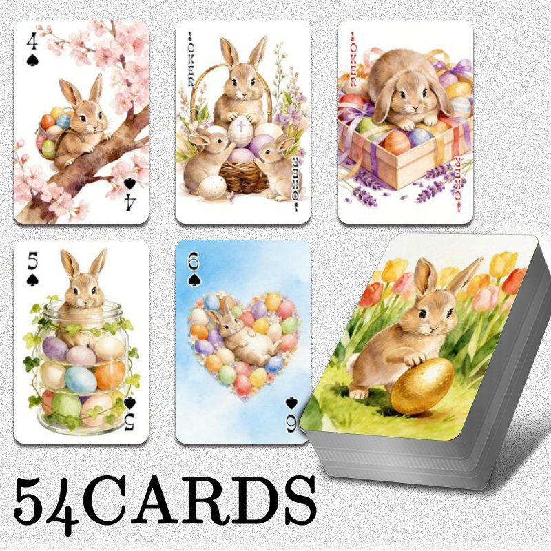 54pcs Standard Playing Cards f - Party Games Egg recensione e prezzo