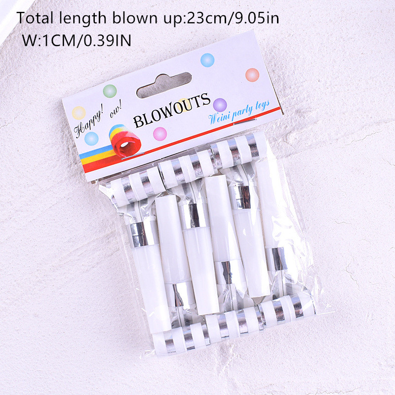 6/12/24PCS Blowout Gold Stripe - Party Games Graduation recensione e prezzo