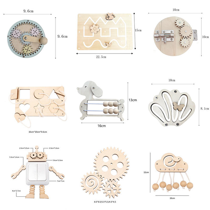 Kids Busy Board DIY Accessorie - Party Games Kids Indoor recensione e prezzo