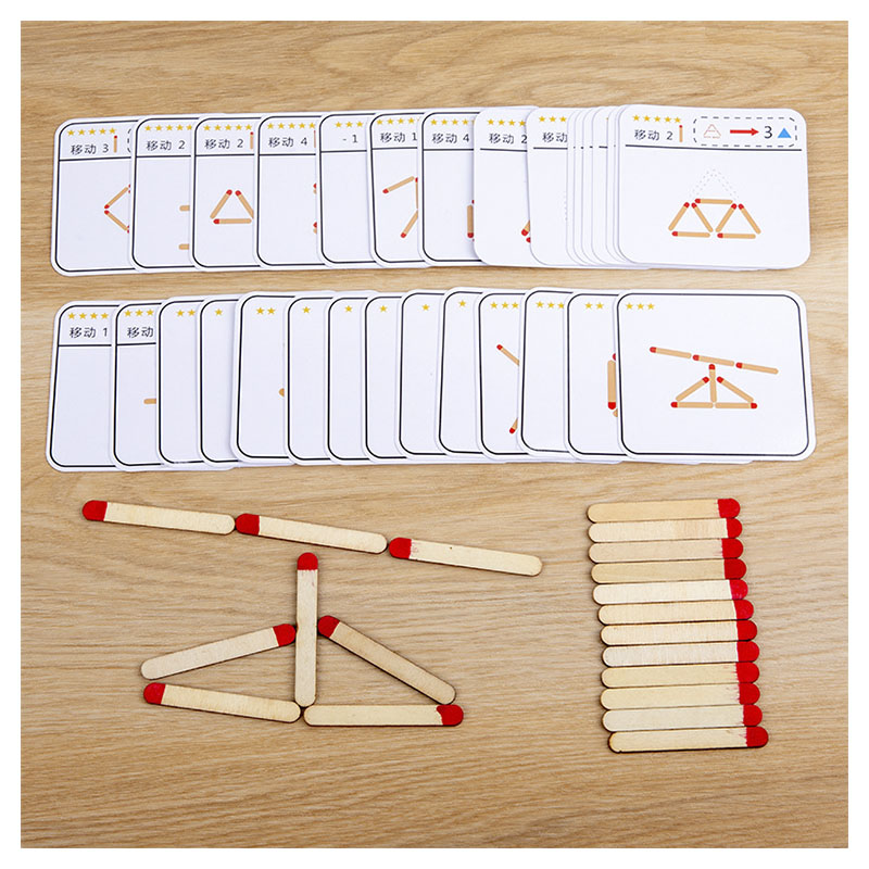 Montessori Matches Puzzles Gam - Party Games Kids Indoor recensione e prezzo