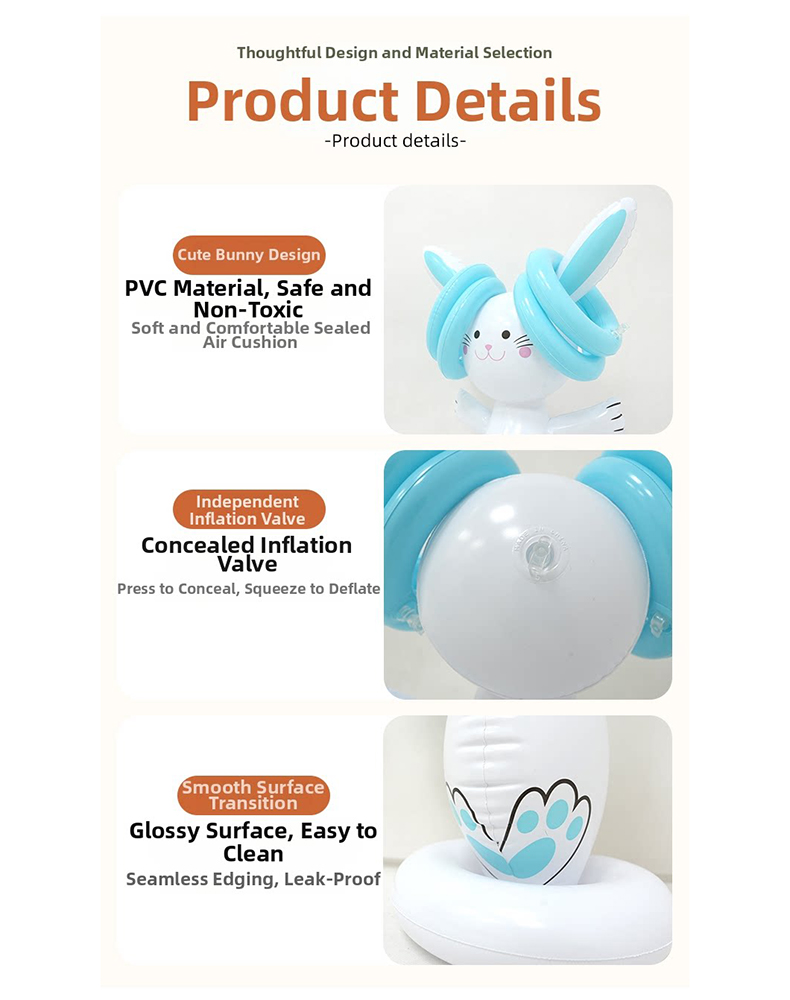 Easter Inflatable Bunny Ring T - Party Games Egg recensione e prezzo