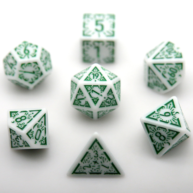 7PCS/set Multi-sided Dice New  - Party Games App recensione e prezzo