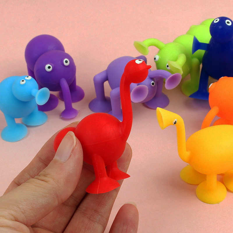 Suction Cup Animal Soft Adhesi - Party Games Popular recensione e prezzo