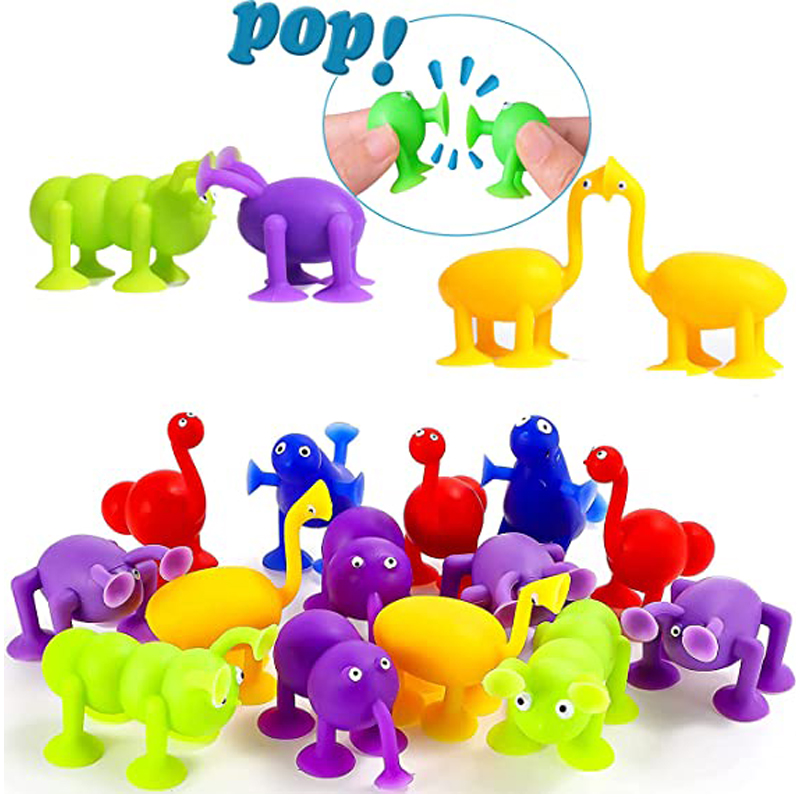 Suction Cup Animal Soft Adhesi - Party Games Popular recensione e prezzo