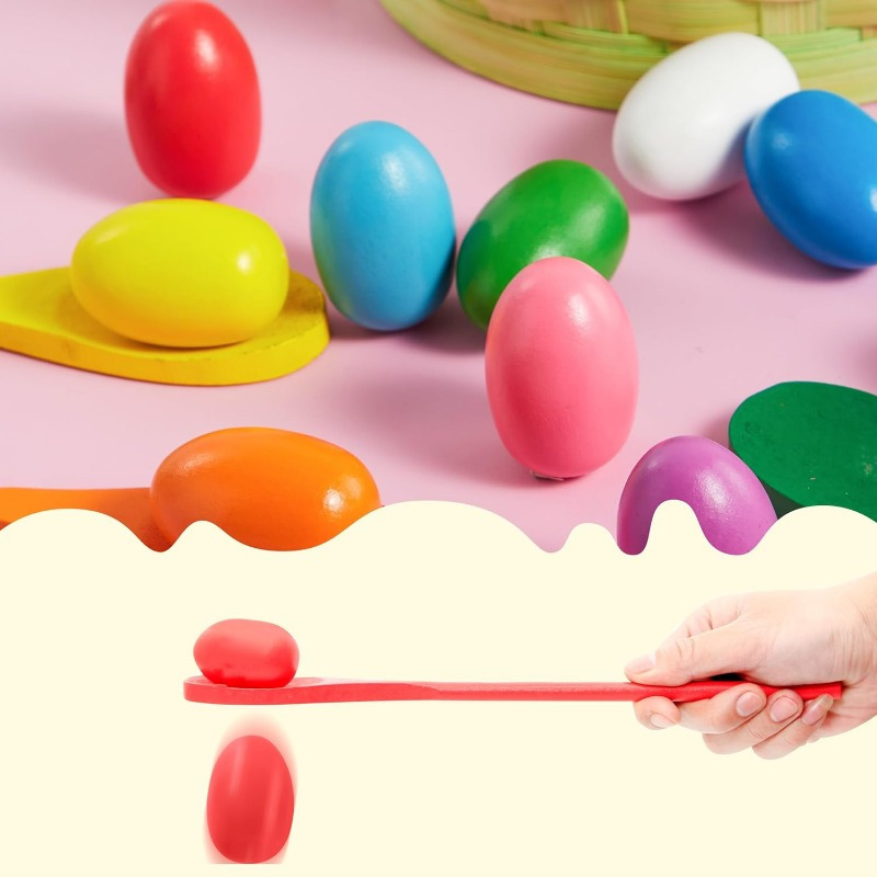 24 PCS Easter Egg and Spoon Ra - Party Games Egg recensione e prezzo