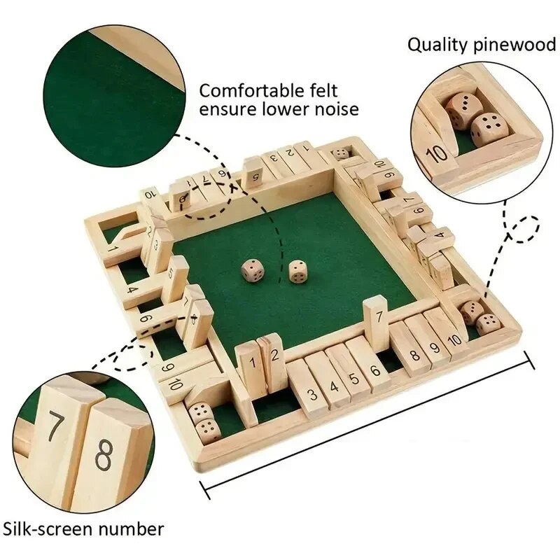 Deluxe Four Sided 10 Numbers S - Party Games App recensione e prezzo