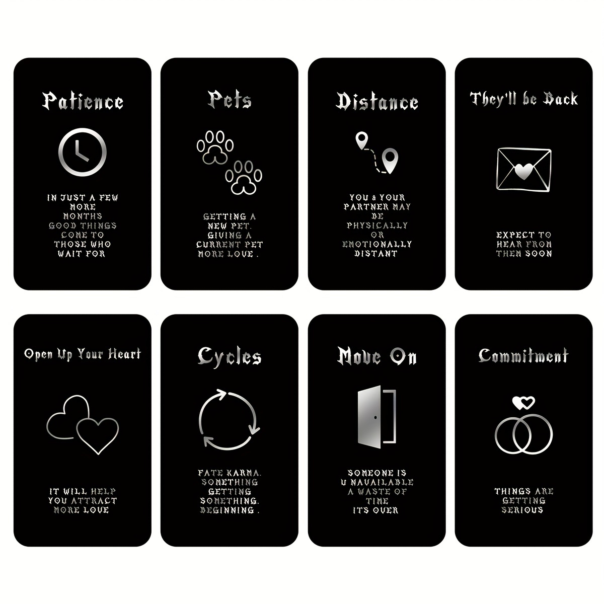 40/54 Sheets Tarot Set,Perfect - Party Games Meaning recensione e prezzo