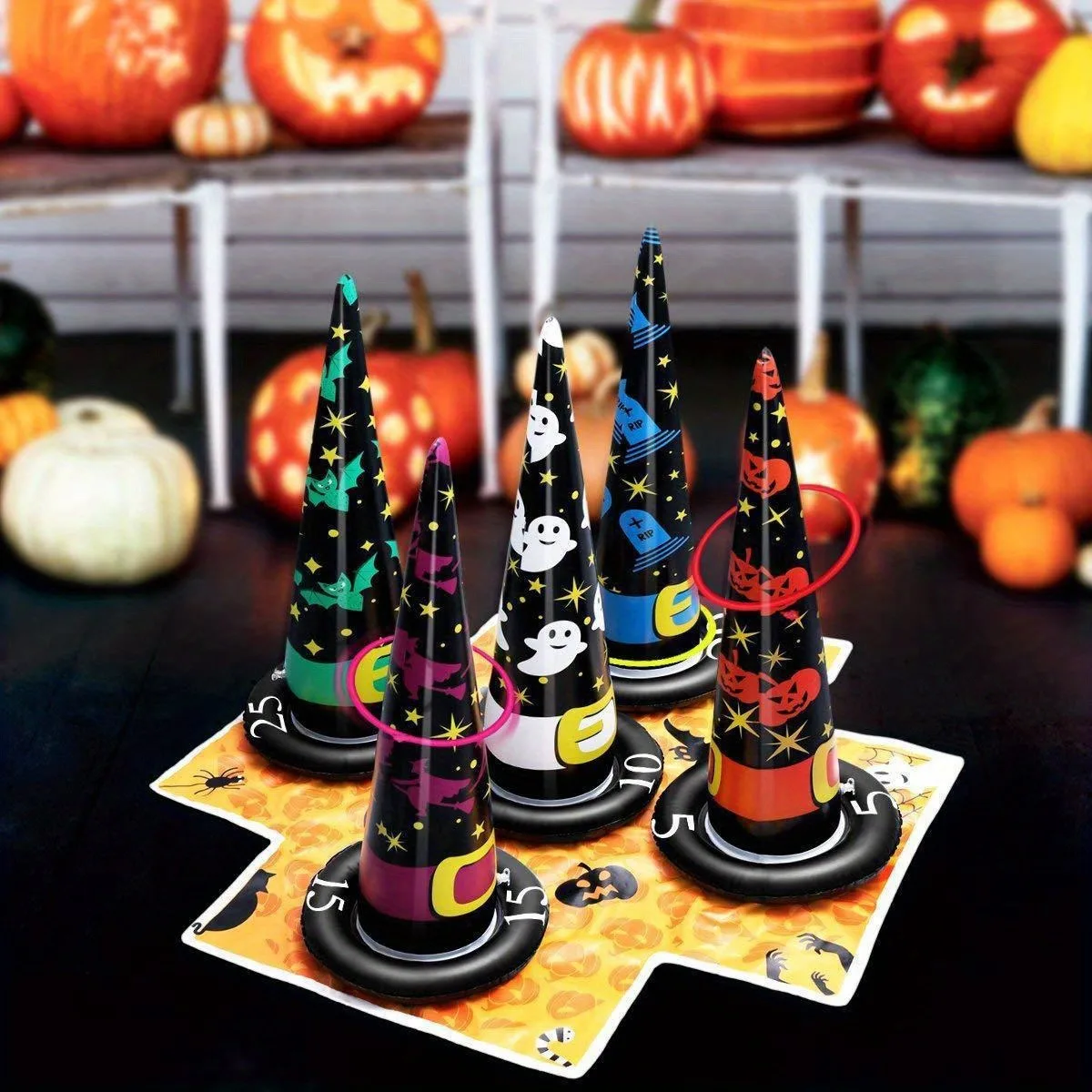 1-10Sets Halloween Inflatable  - Ring Toss Outdoor recensione e prezzo