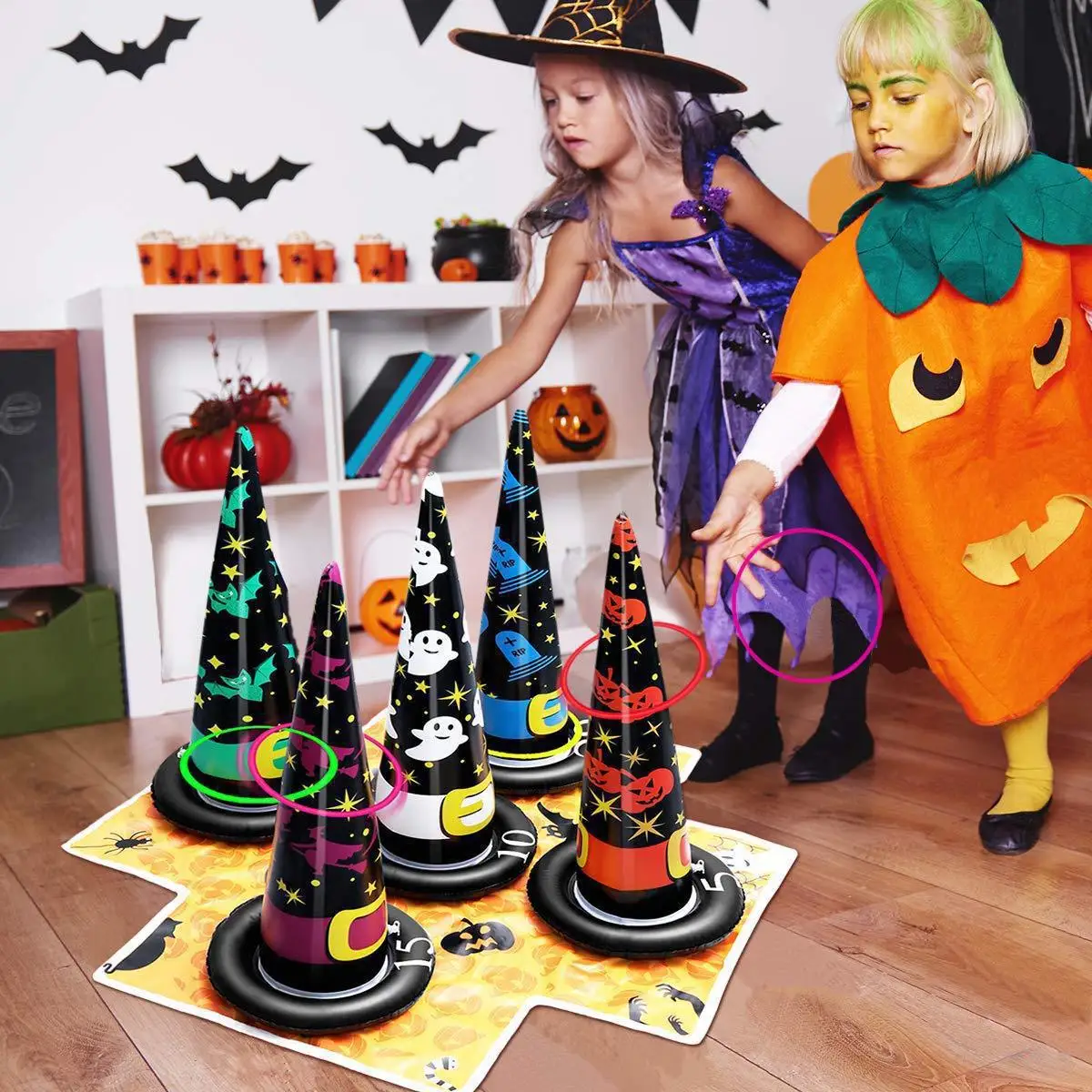 1-10Sets Halloween Inflatable  - Ring Toss Outdoor recensione e prezzo
