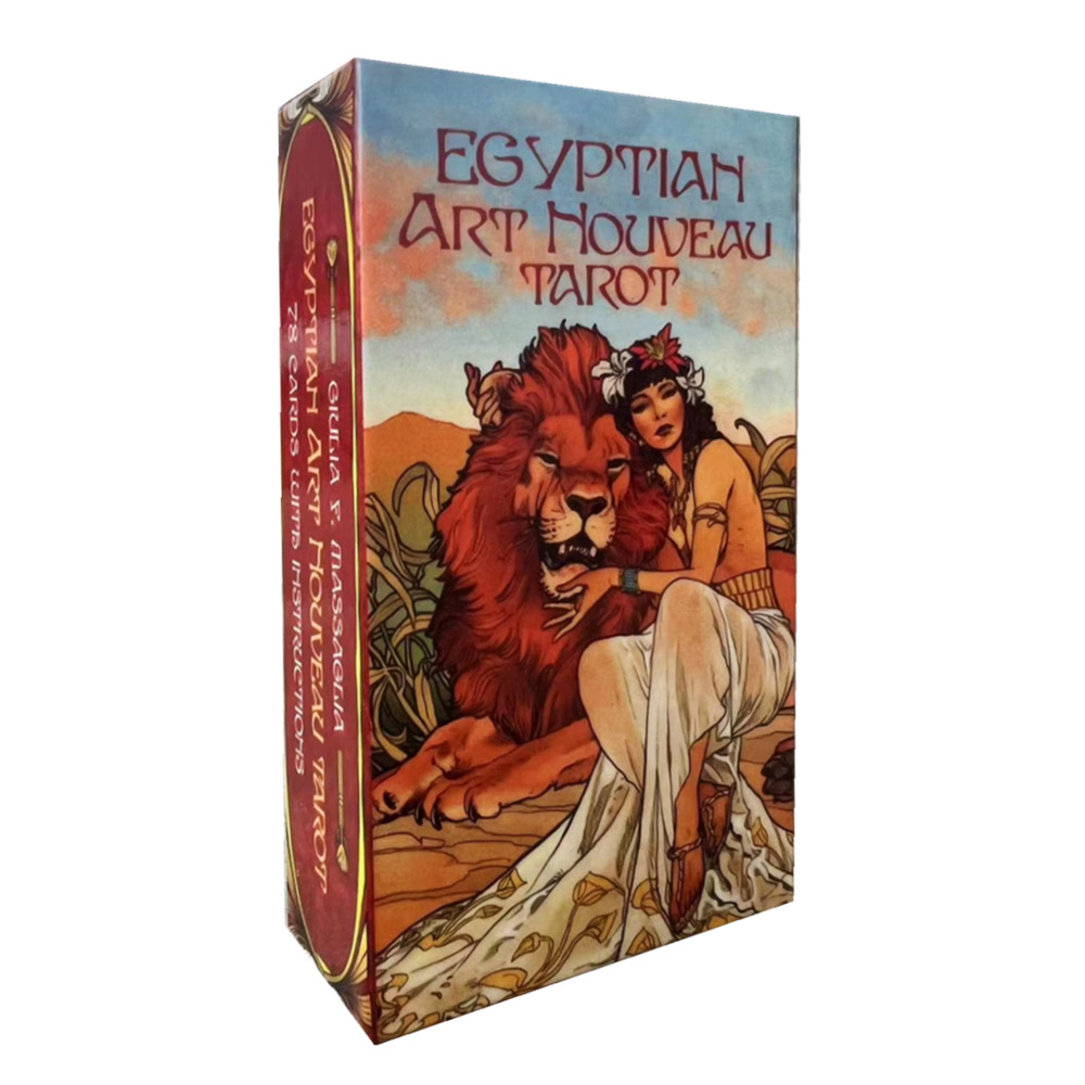 Egyptian Art Nouveau Tarot car - Party Games Meaning recensione e prezzo