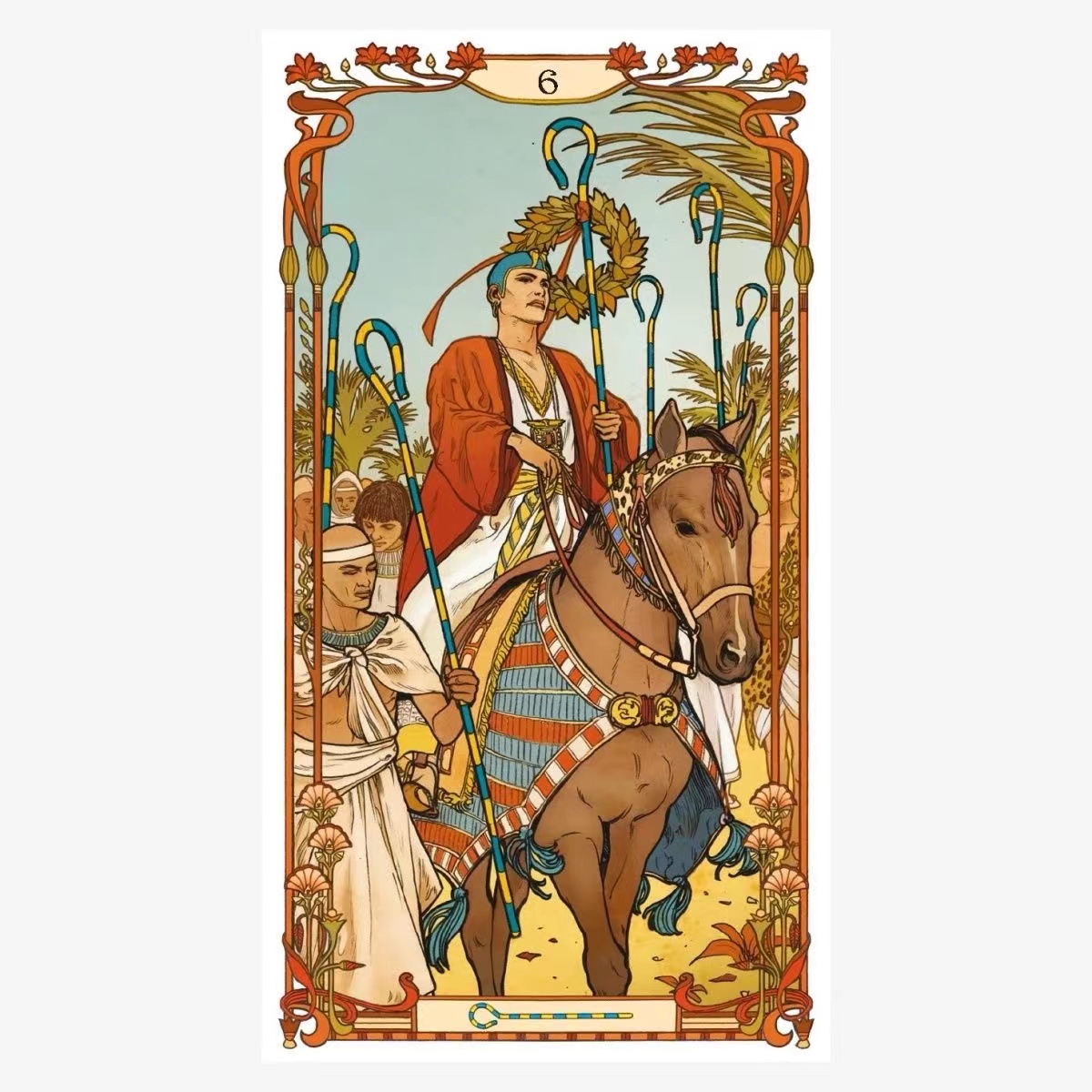 Egyptian Art Nouveau Tarot car - Party Games Meaning recensione e prezzo